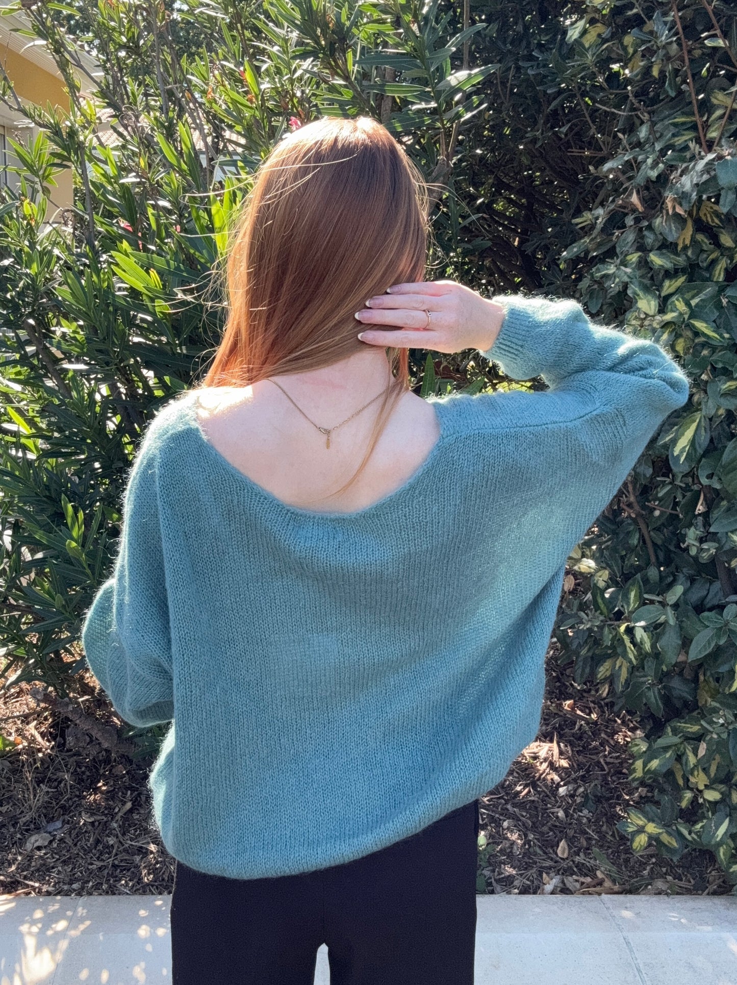 Gilet Cécé Bleu turquoise