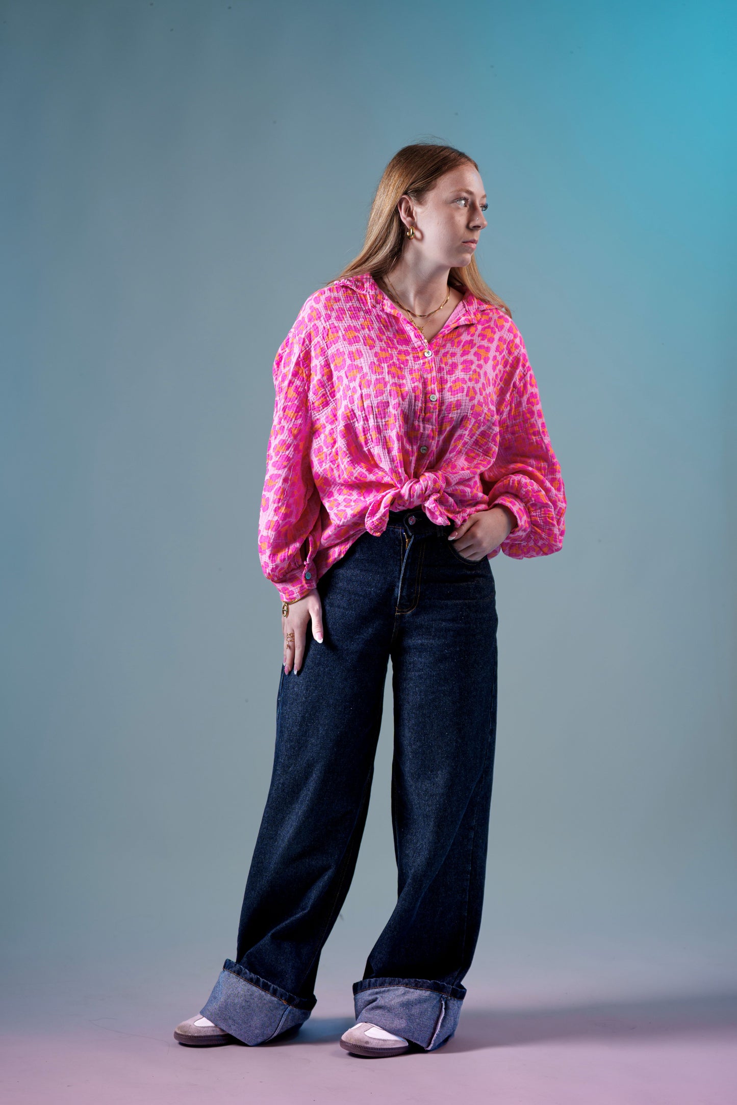 Pink Leopard Shirt