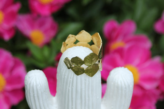 Manchette Céleste Dorée