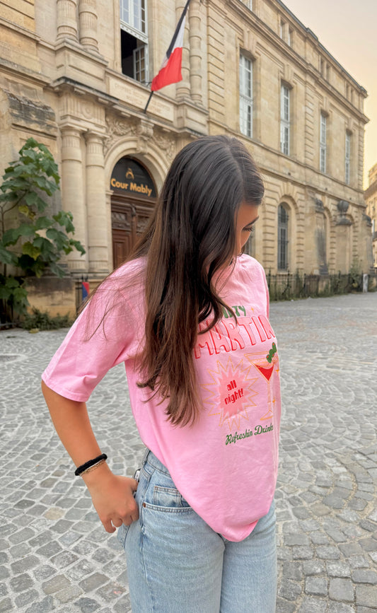 T-shirt martini