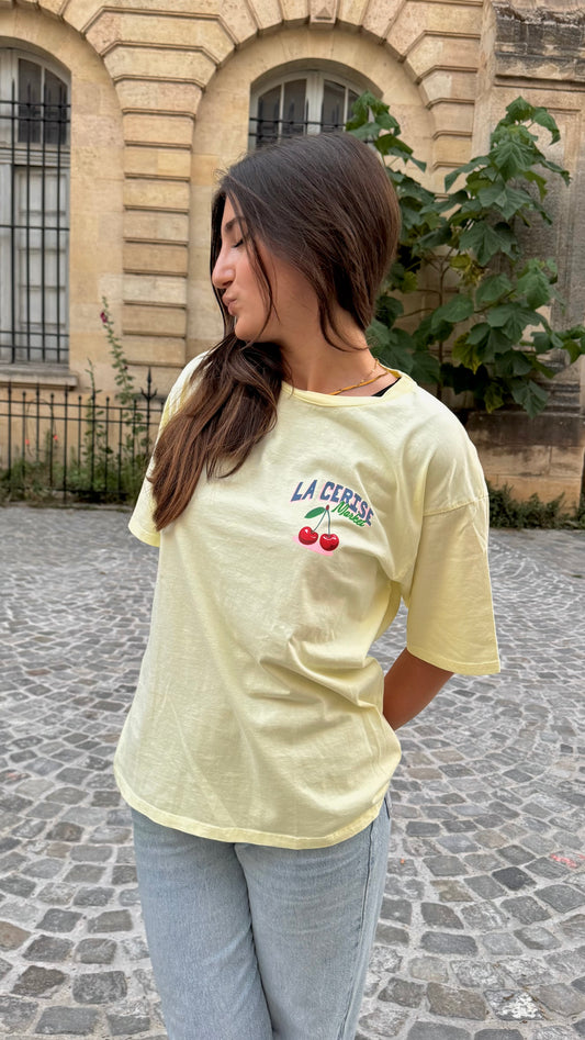 T-shirt jaune