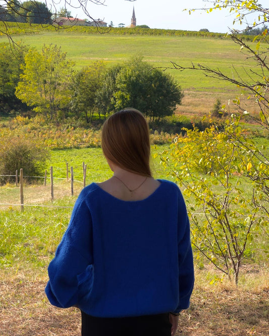 Gilet Cécé Bleu électrique