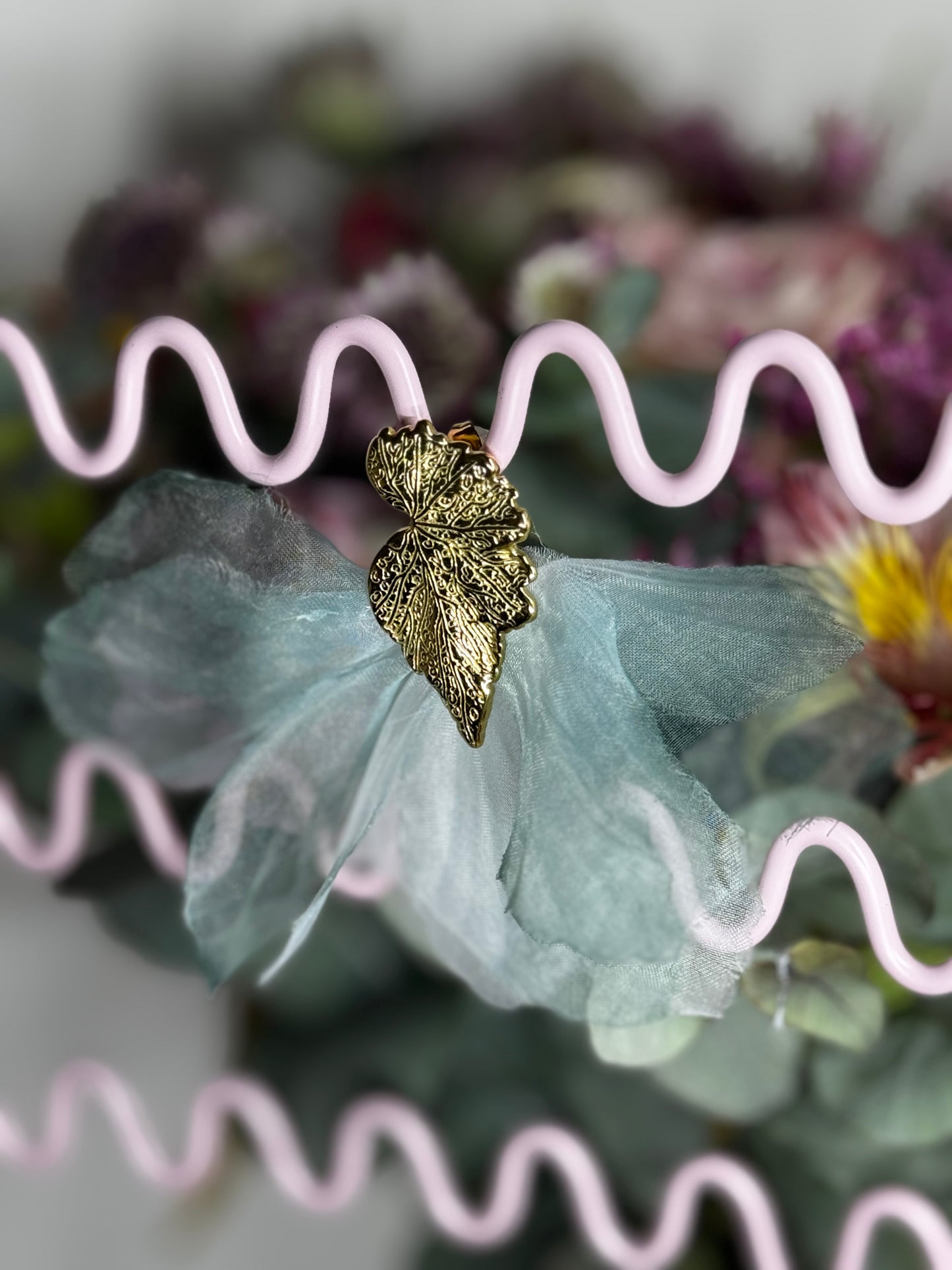 Boucles d'oreilles Feuille