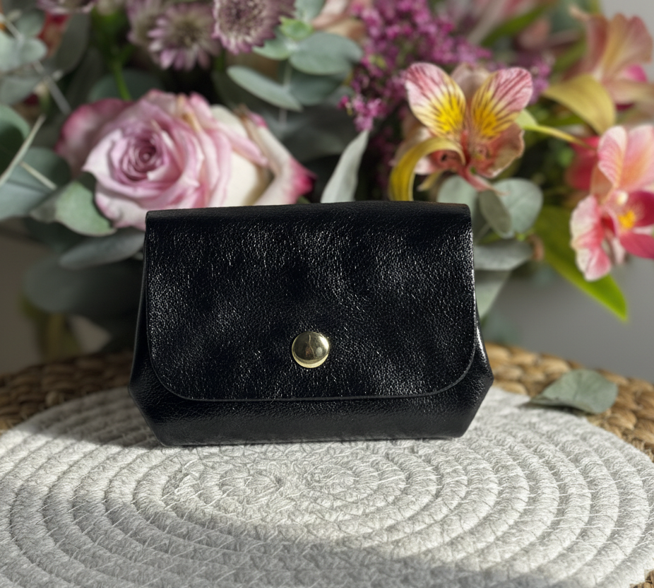 petit porte monnaie noir