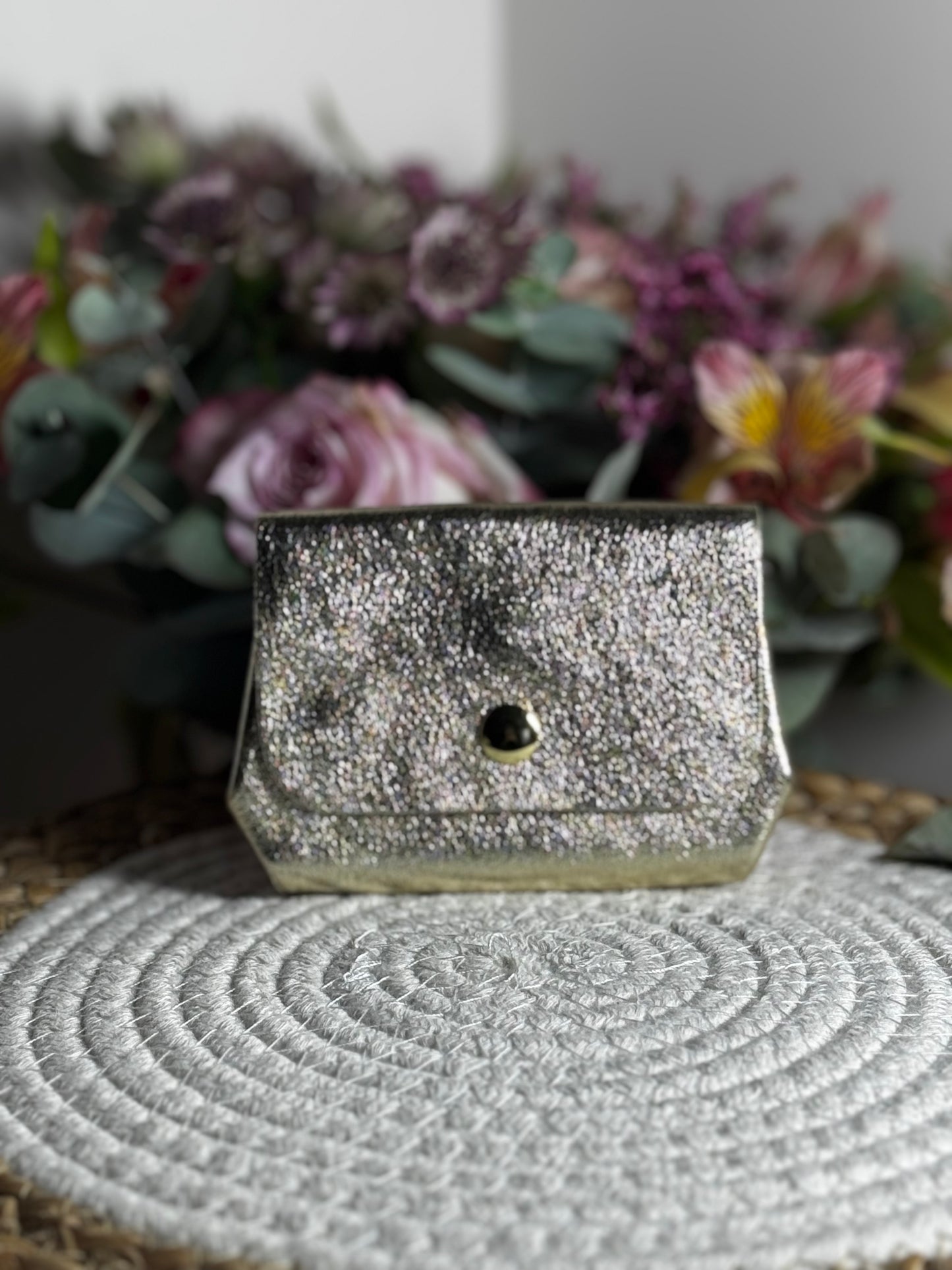 petit porte monnaie dorée