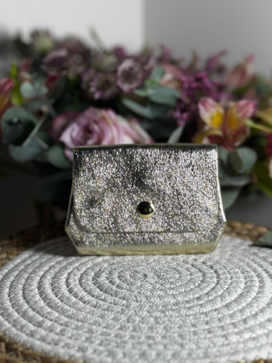 petit porte monnaie dorée
