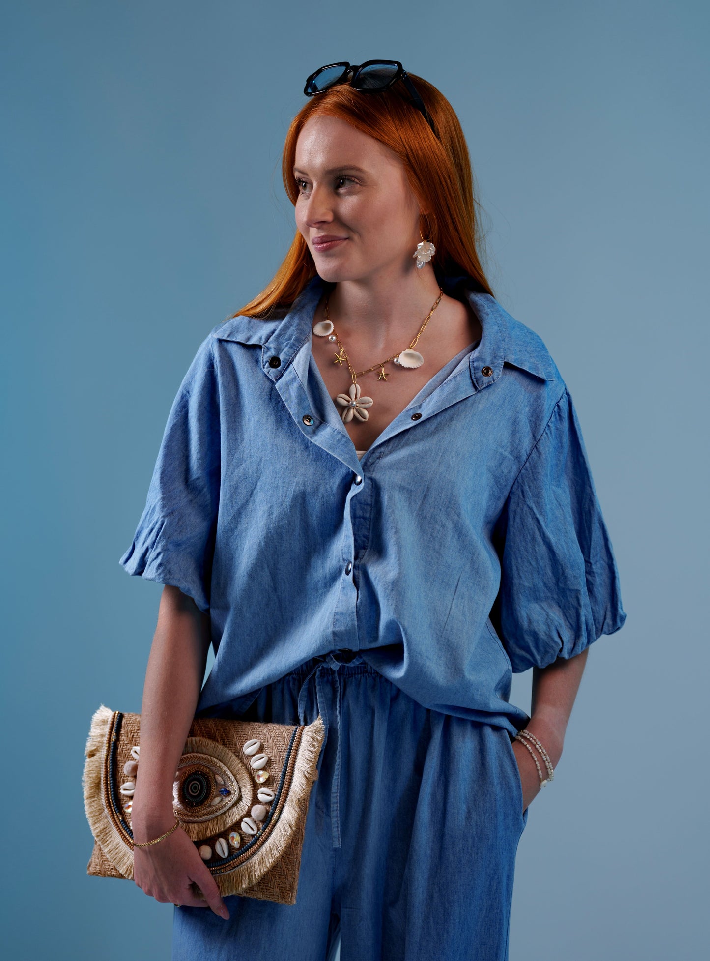 Denim shirt