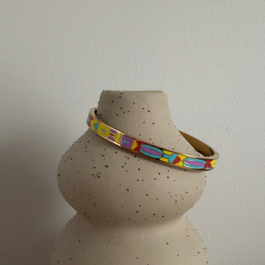 Bracelet Brune coloré