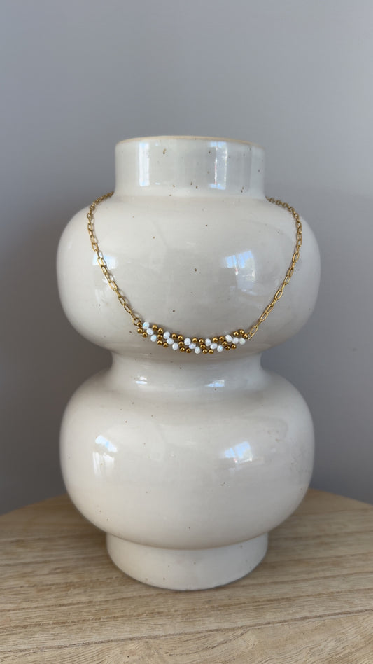 Collier Antonia Blanc