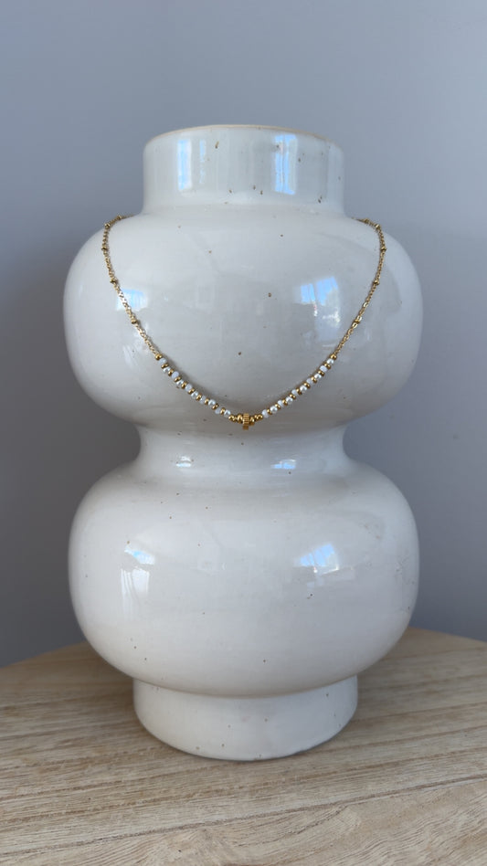 Collier Lyra Blanc