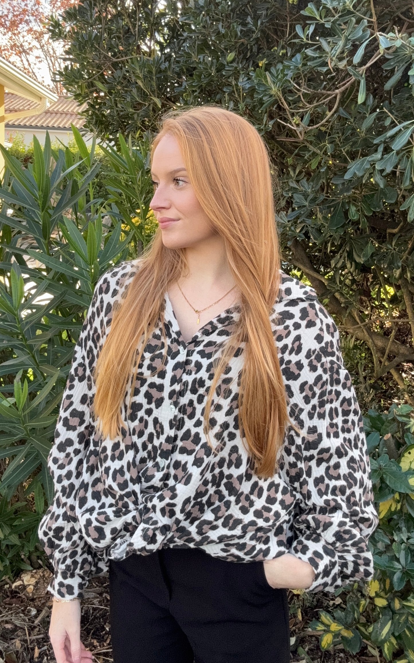 Chemise Léopard