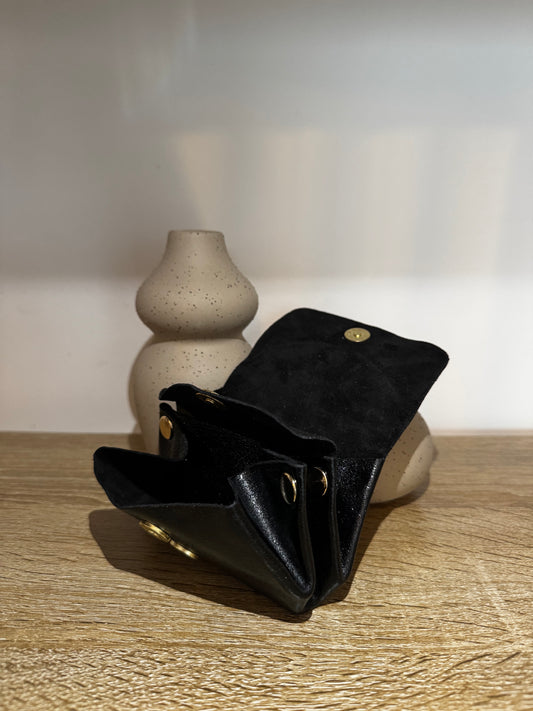 petit porte monnaie noir