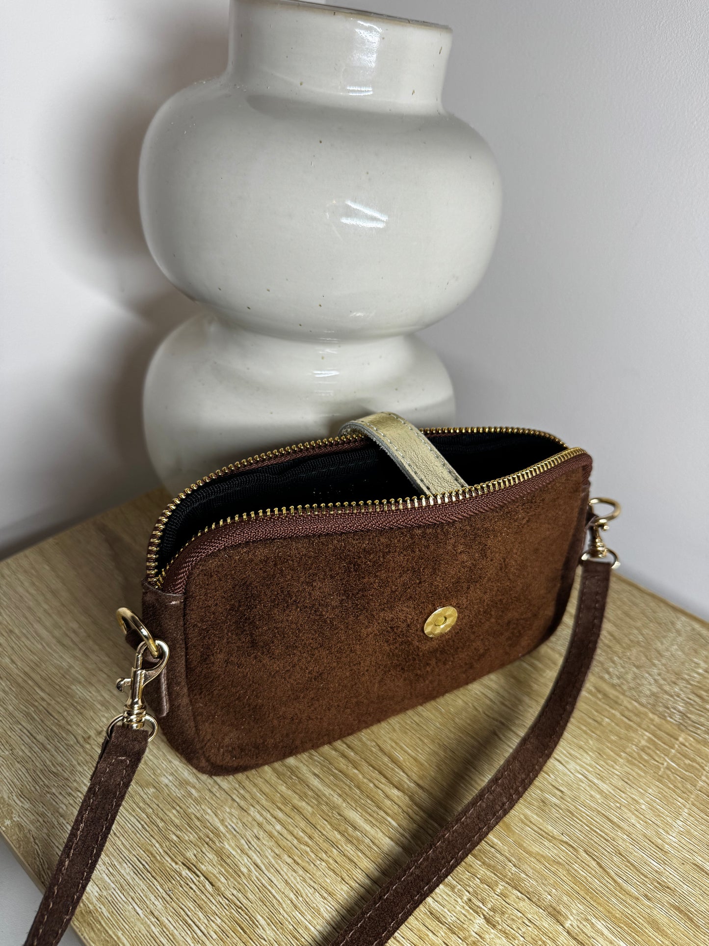 Sac bandoulière marron