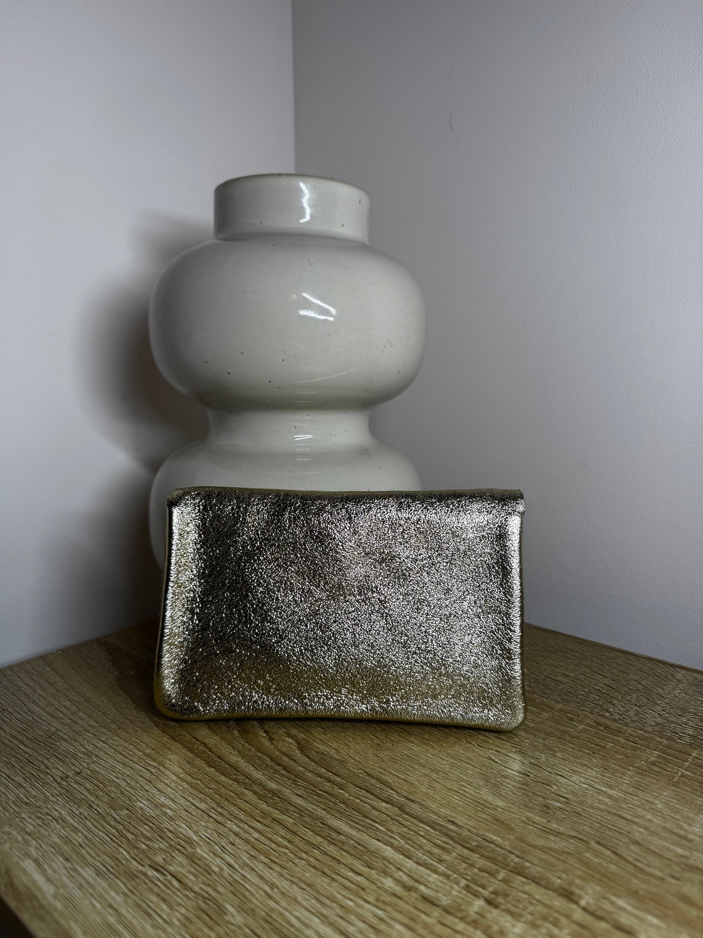 Grand porte monnaie bleu marine