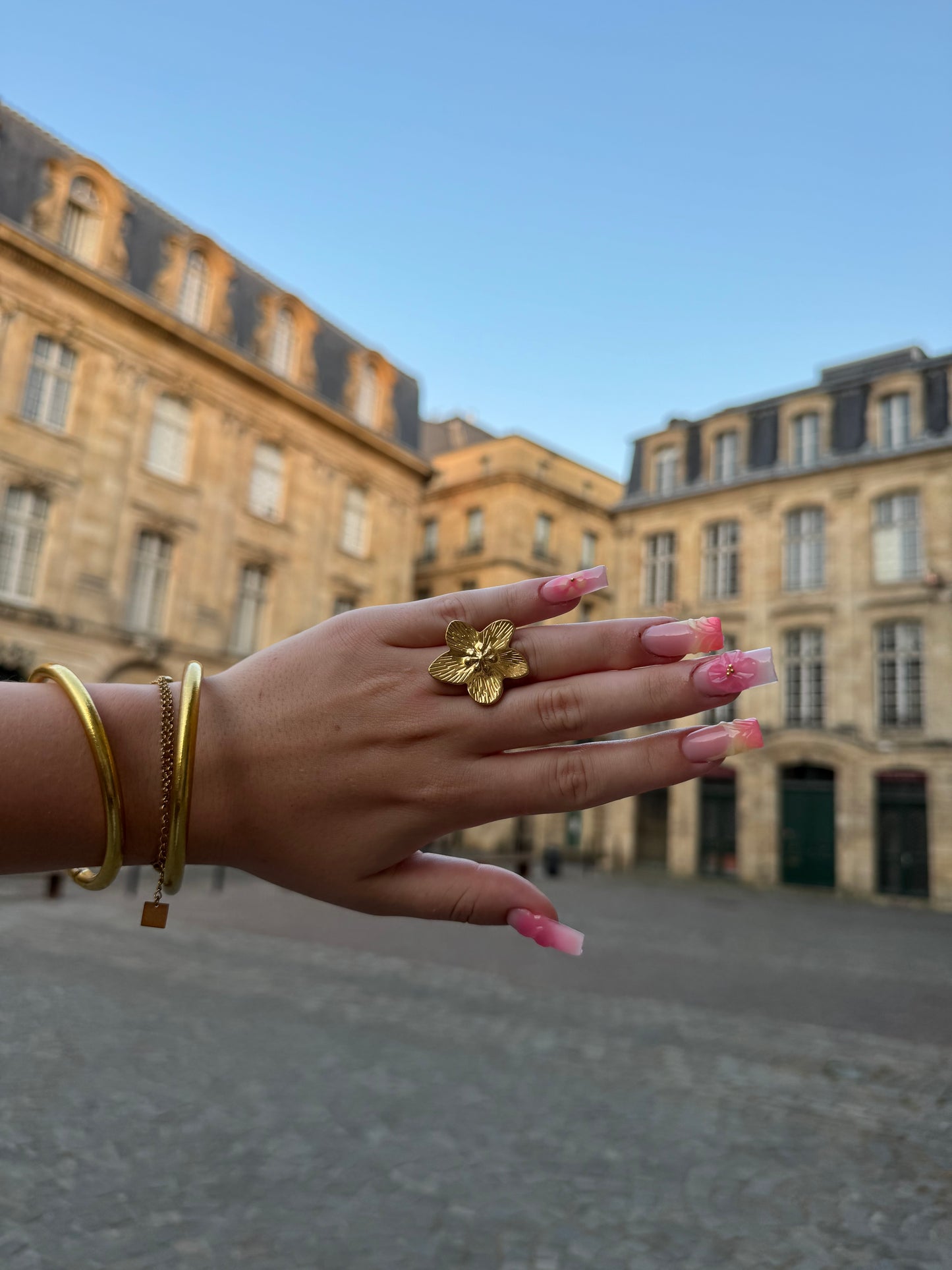 Bague fleur