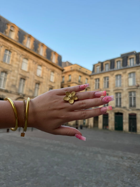 Bague fleur