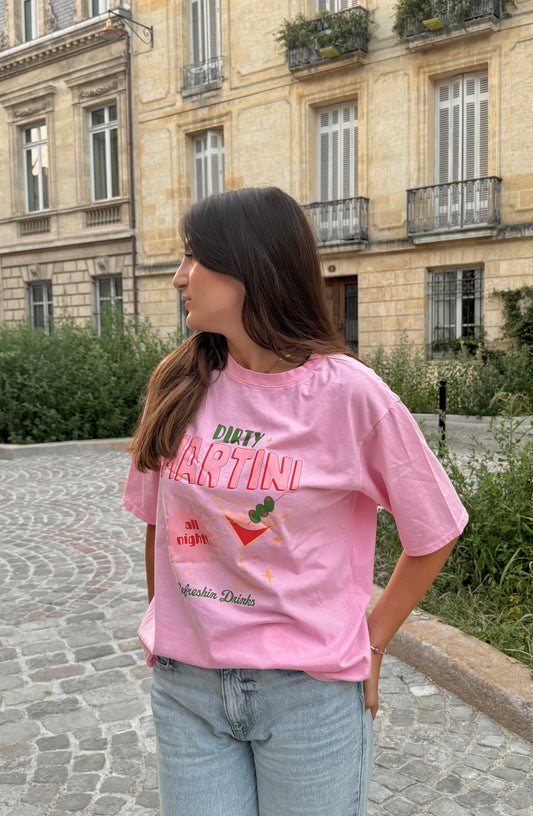 T-shirt martini