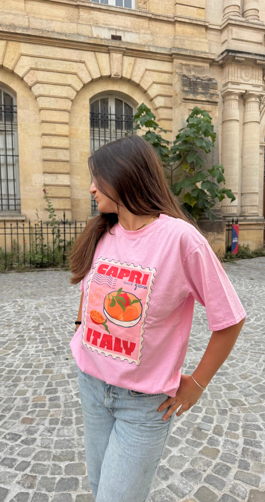 T-shirt capri