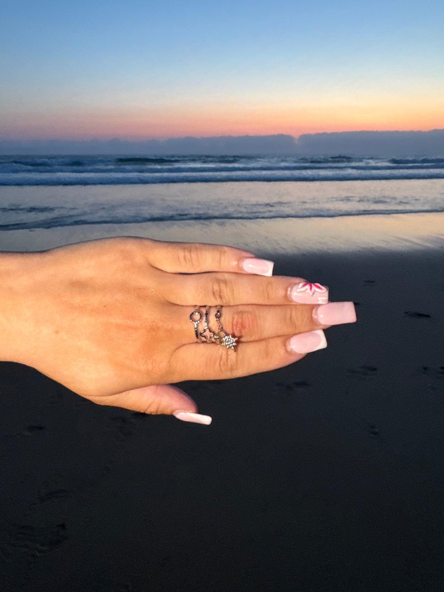 Bague argentée Adelina