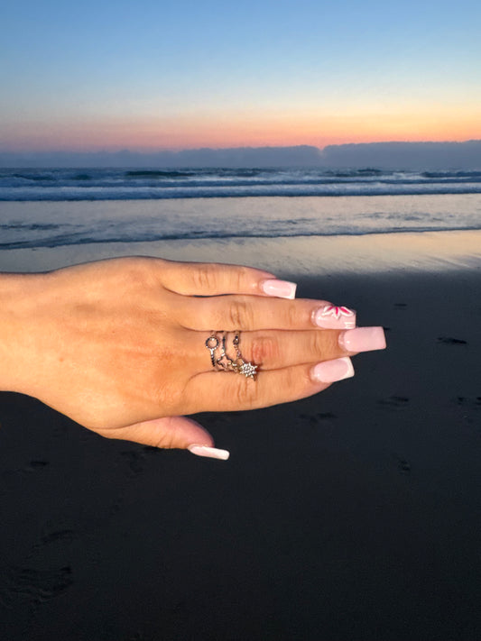 Bague argentée Adelina