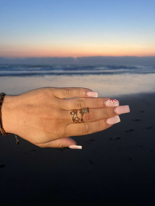Bague Adélina dorée
